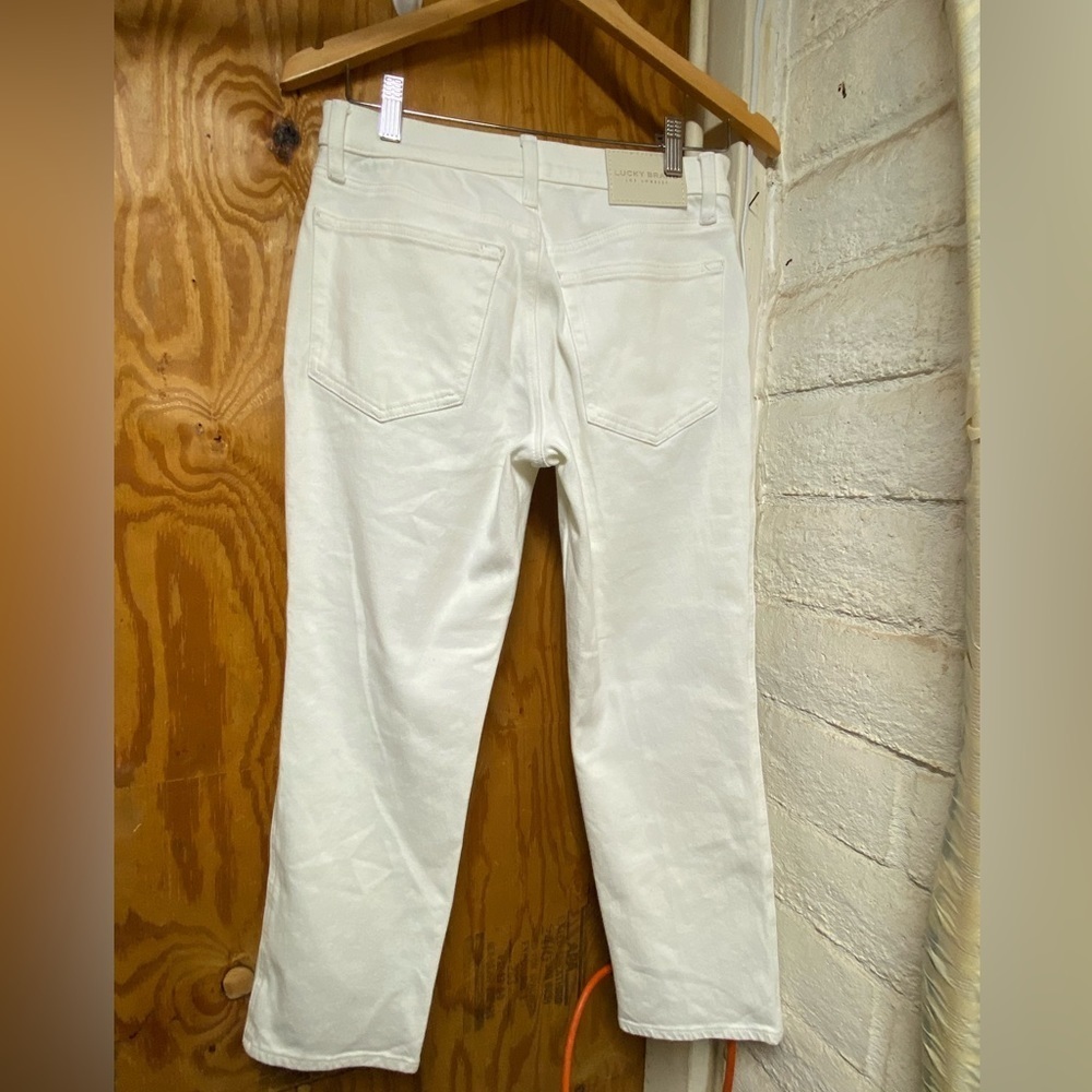 lucky brand mid rise authentic straight - Picture 4 of 12